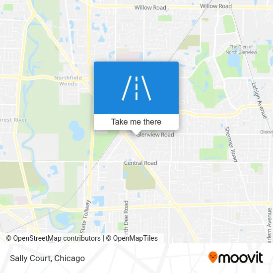 Sally Court map
