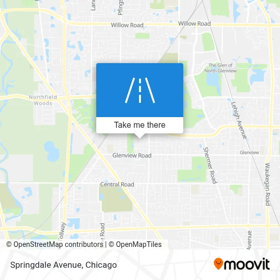 Springdale Avenue map