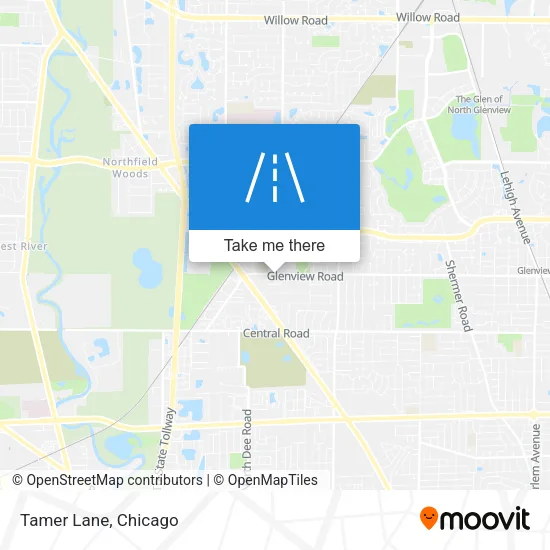 Tamer Lane map