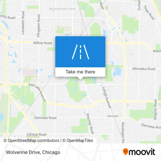 Wolverine Drive map