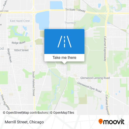 Mapa de Merrill Street