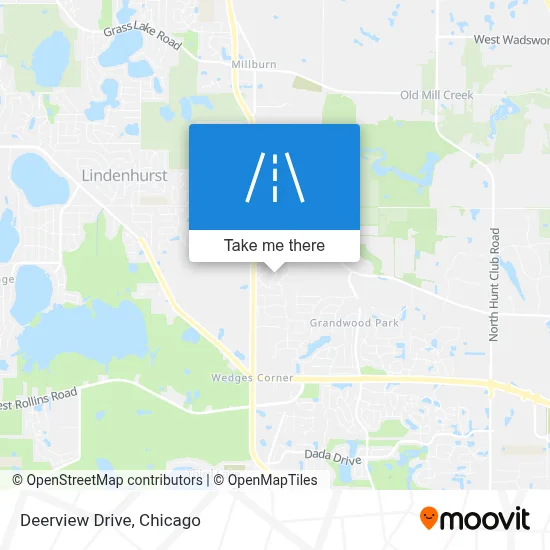 Deerview Drive map