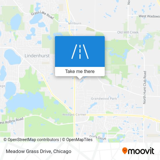 Mapa de Meadow Grass Drive