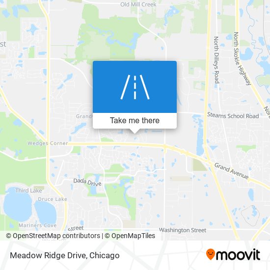 Meadow Ridge Drive map