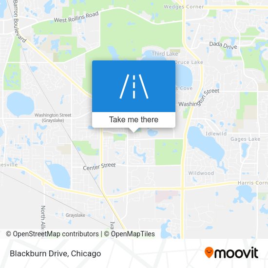 Mapa de Blackburn Drive