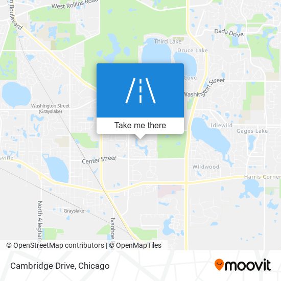 Cambridge Drive map