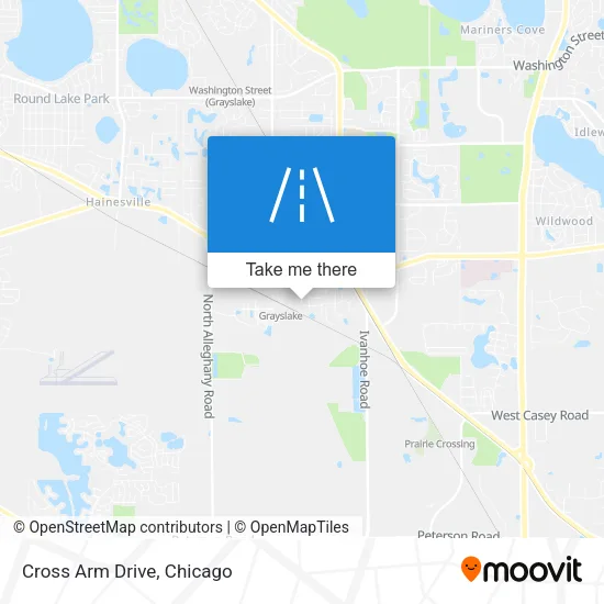 Cross Arm Drive map