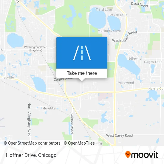 Hoffner Drive map
