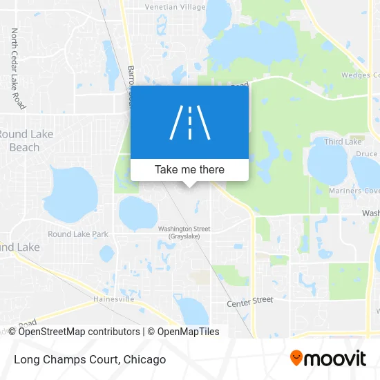 Long Champs Court map