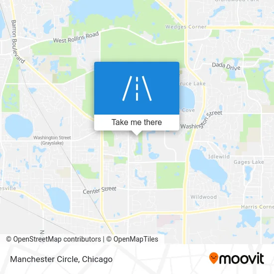 Manchester Circle map