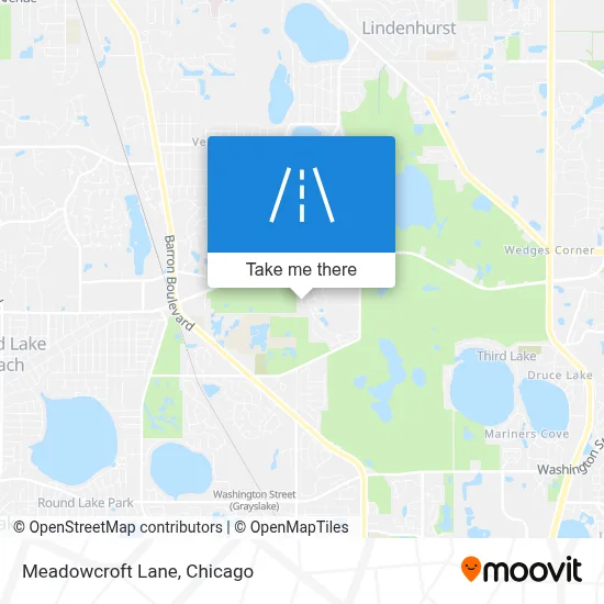 Meadowcroft Lane map