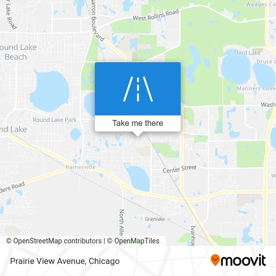 Prairie View Avenue map