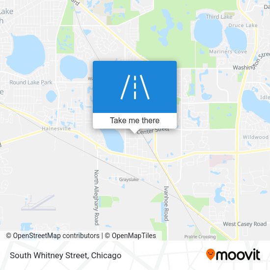 Mapa de South Whitney Street