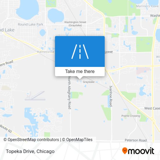 Mapa de Topeka Drive