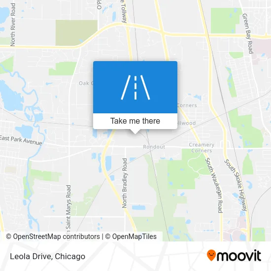Leola Drive map