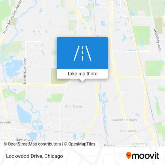 Lockwood Drive map