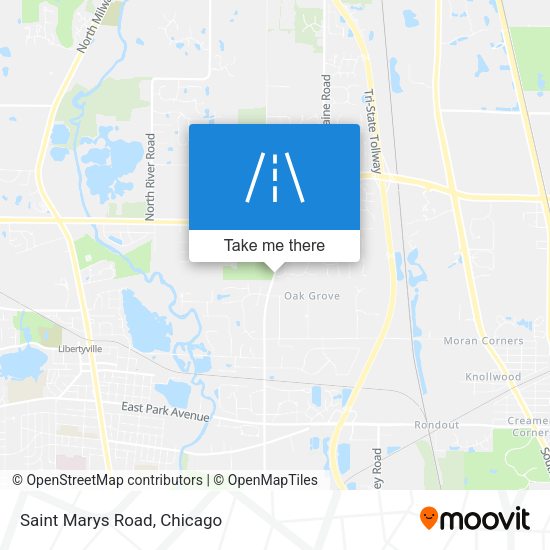 Mapa de Saint Marys Road