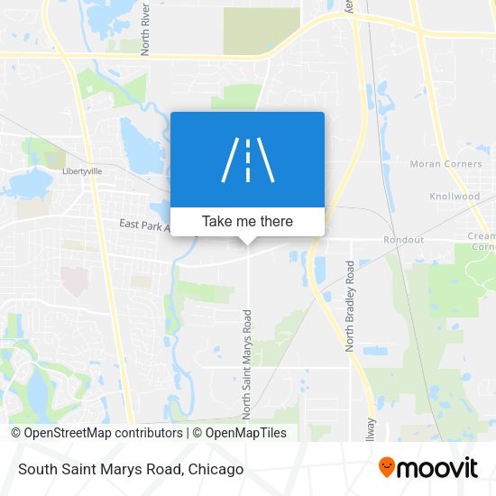 South Saint Marys Road map