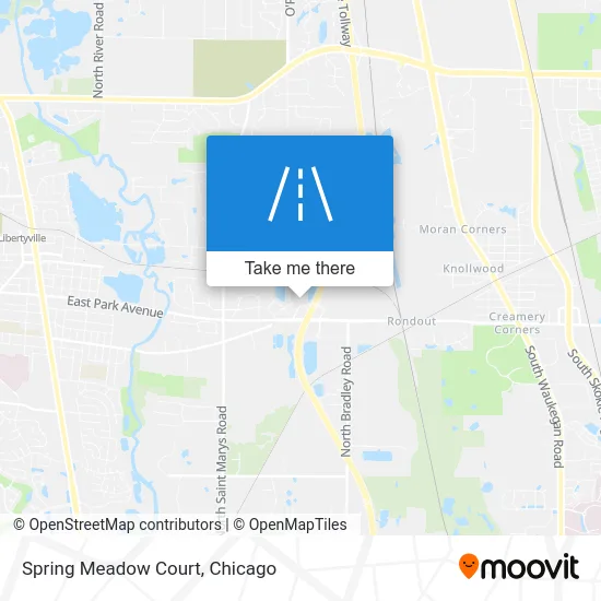 Spring Meadow Court map