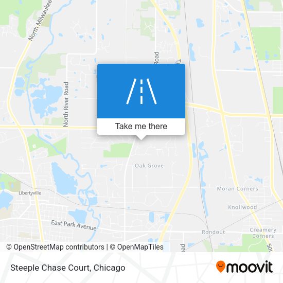 Mapa de Steeple Chase Court