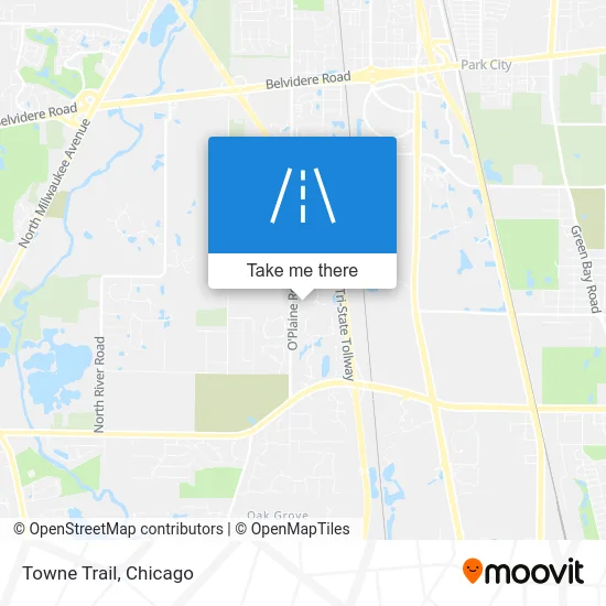 Towne Trail map