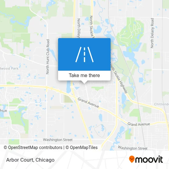 Arbor Court map