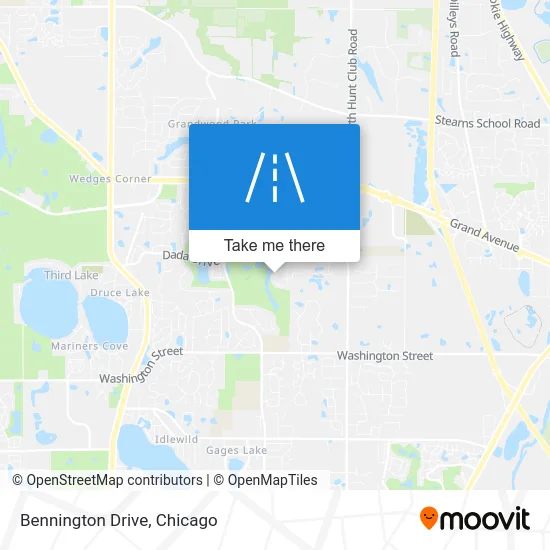 Bennington Drive map