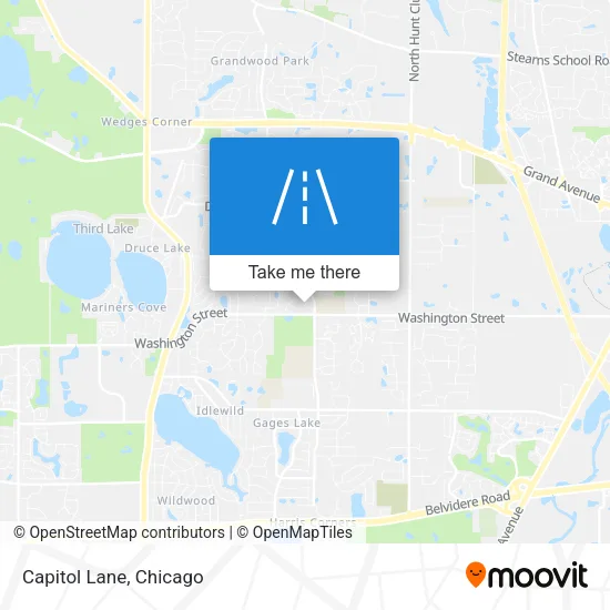 Capitol Lane map