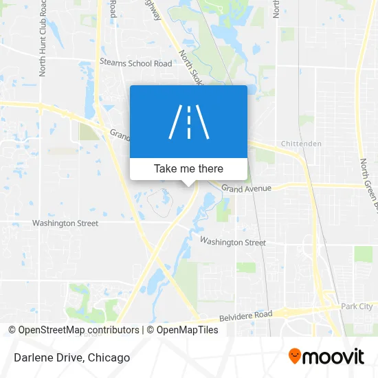 Darlene Drive map