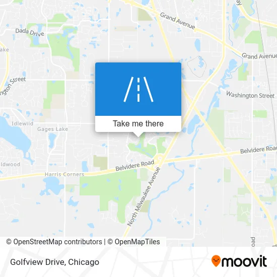 Golfview Drive map