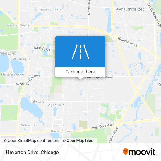 Mapa de Haverton Drive