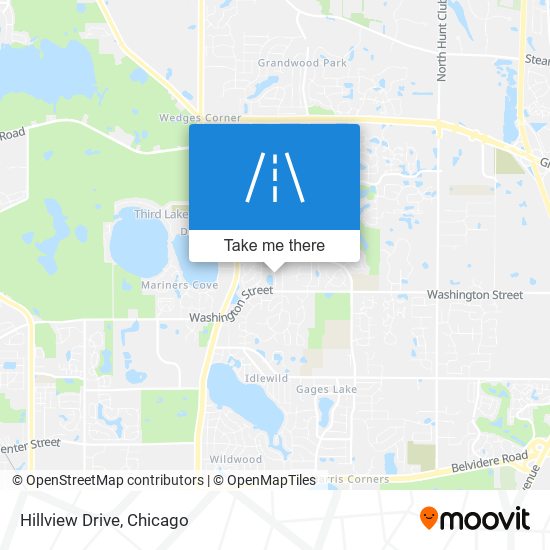 Hillview Drive map