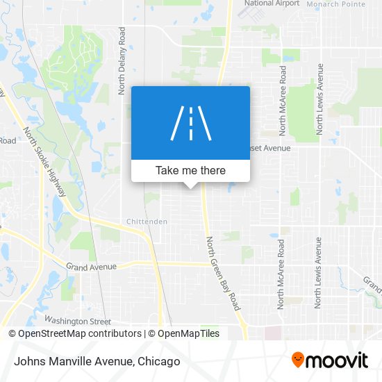 Johns Manville Avenue map