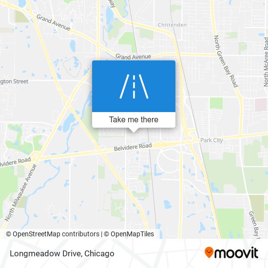 Longmeadow Drive map