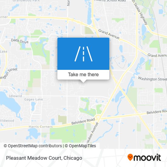 Mapa de Pleasant Meadow Court