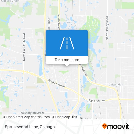 Mapa de Sprucewood Lane