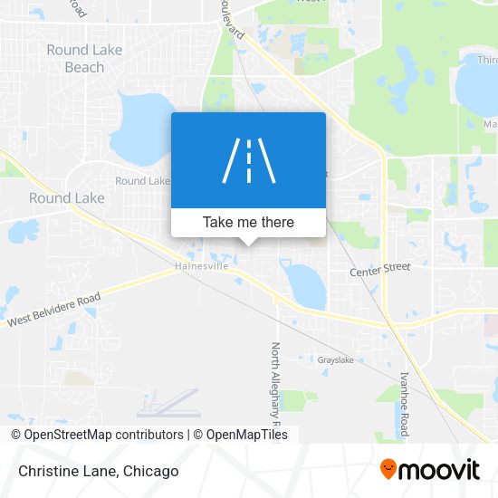Mapa de Christine Lane