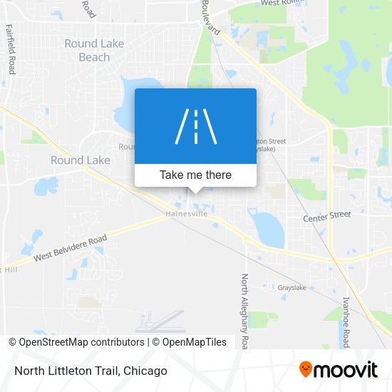 North Littleton Trail map
