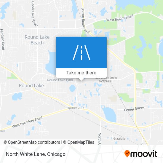 Mapa de North White Lane