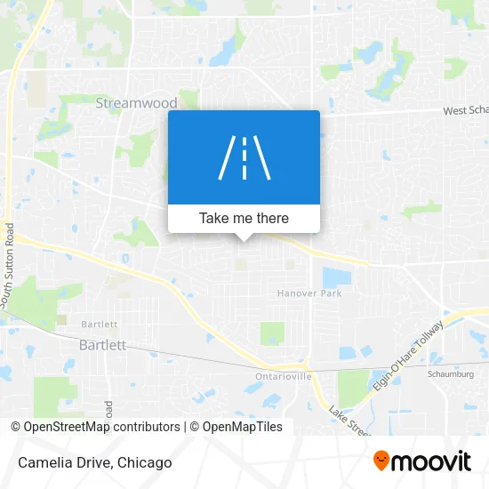 Camelia Drive map