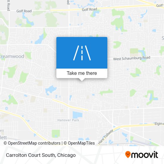 Mapa de Carrolton Court South