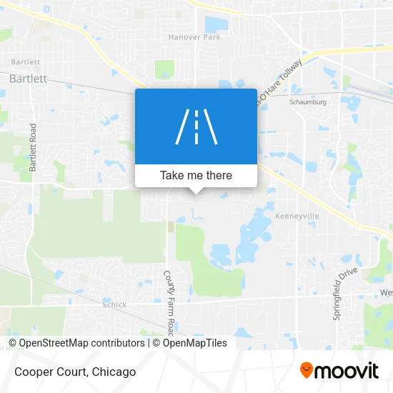 Cooper Court map
