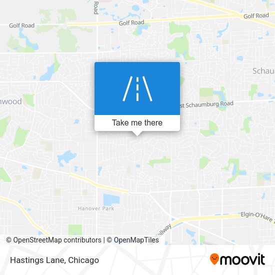 Mapa de Hastings Lane