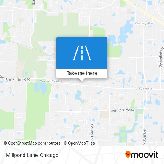 Mapa de Millpond Lane
