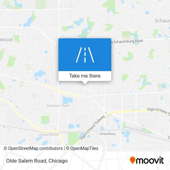 Olde Salem Road map