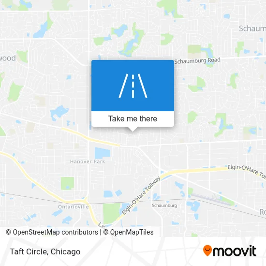 Taft Circle map