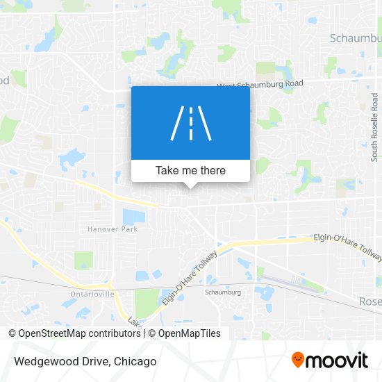 Wedgewood Drive map