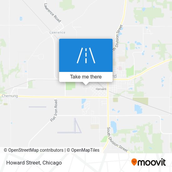Mapa de Howard Street