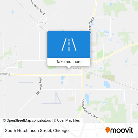 Mapa de South Hutchinson Street