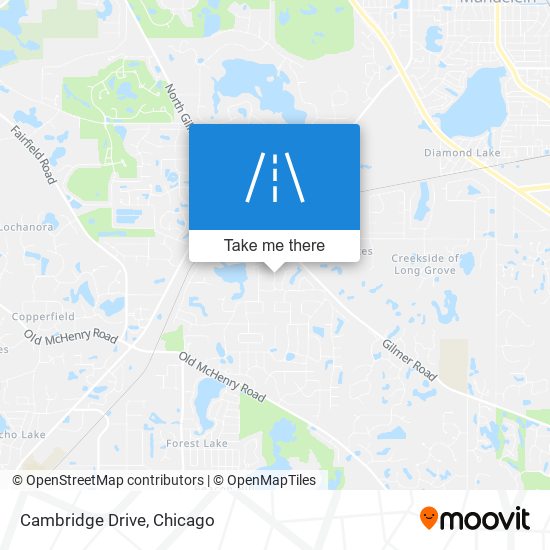 Cambridge Drive map